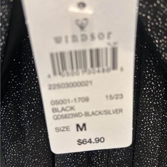 Tracy Glitter Bow Mini Party Dress - Picture 6 of 7